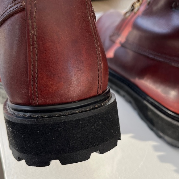 Cabela's Men's Rich Brown Leather Boots - Picture 7 of 12